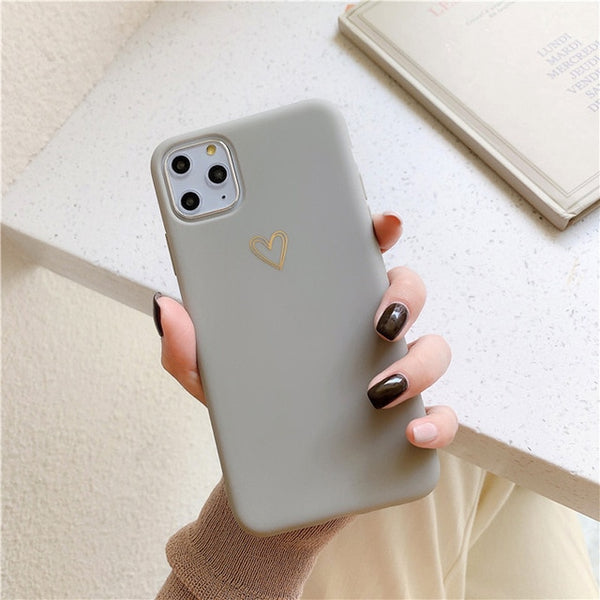 Love Heart Phone Case For iPhone