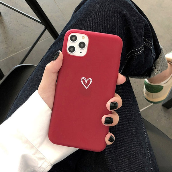 Love Heart Phone Case For iPhone