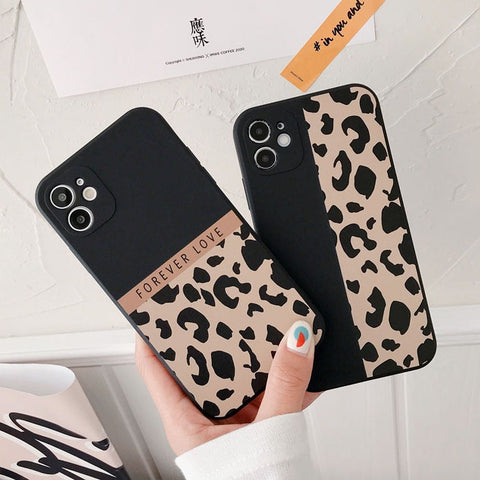 Leopard Print Phone Case For iPhone