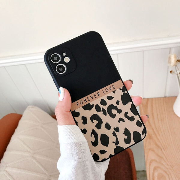 Leopard Print Phone Case For iPhone