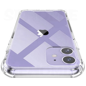 Transparent Shockproof Silicone Case For iPhone