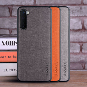 Leather Skin Hard Phone Cover For Oneplus