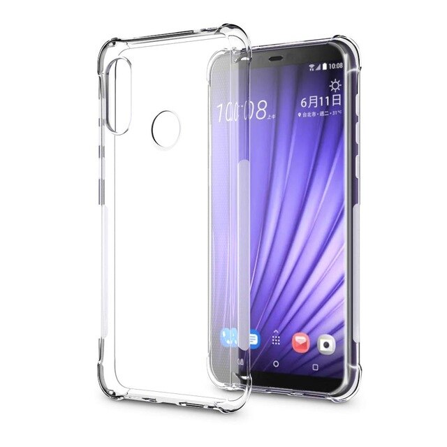 Crystal Silicone TPU Case For HTC